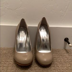 Nude heels Jessica Simpson